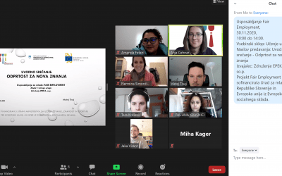Fair employment – online usposabljanja