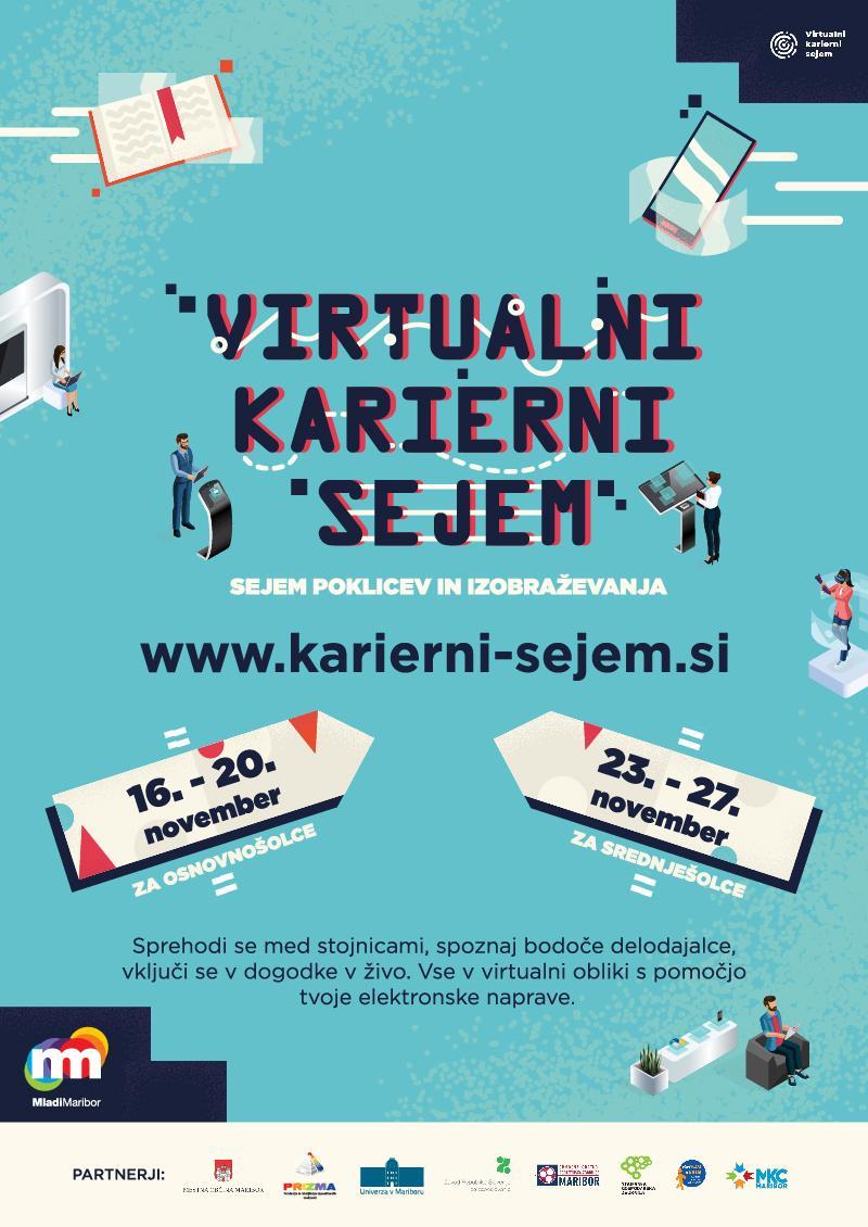 Virtualni karierni sejem za OŠ in SŠ