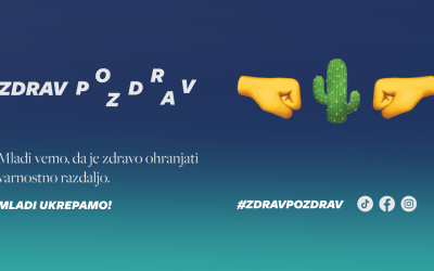 Zdrav pozdrav – kampanja v podporo ukrepom v času epidemije
