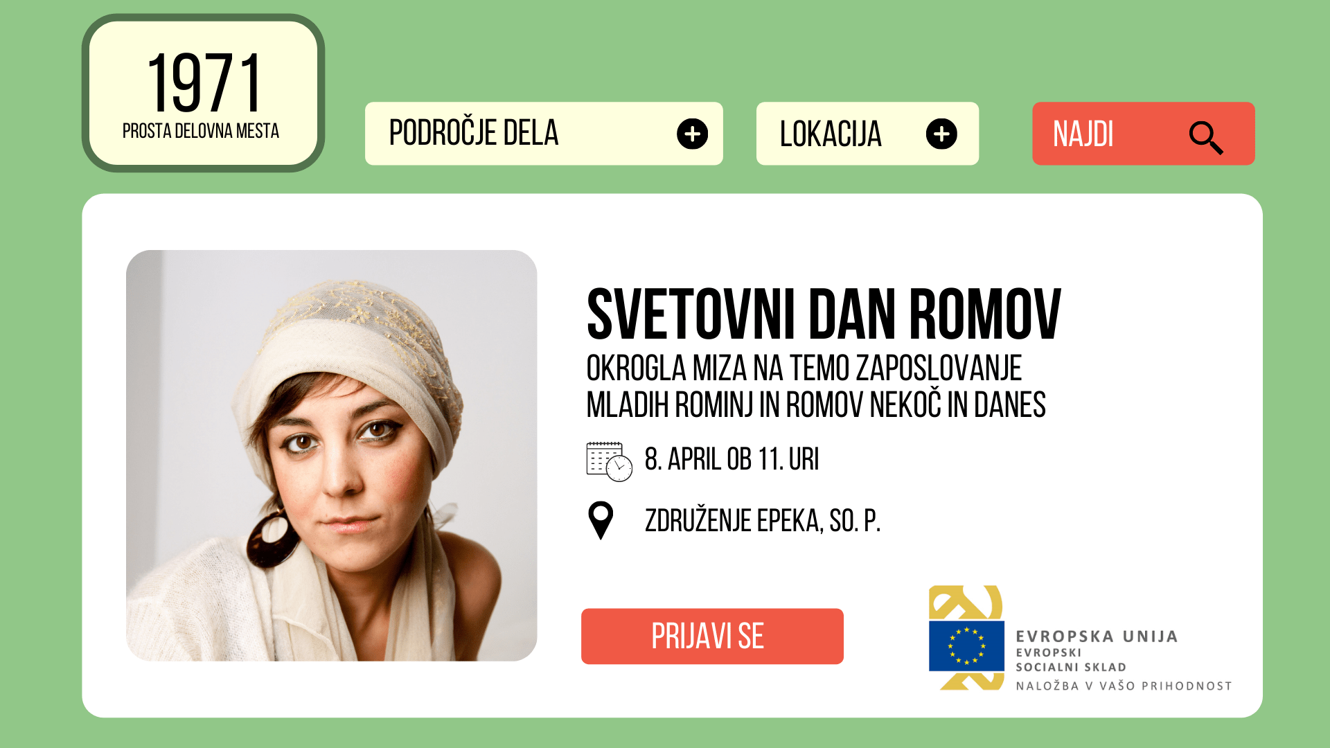 Okrogla miza: Zaposlovanje mladih Rominj in Romov nekoč in danes